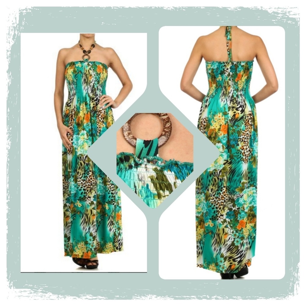 Leopard & Jungle print Maxi